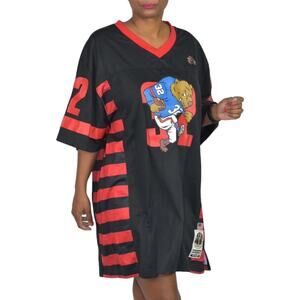 Hustle Gang Bear Jersey Black Red Shirt Football GridIron Streetwear Graphic 3X